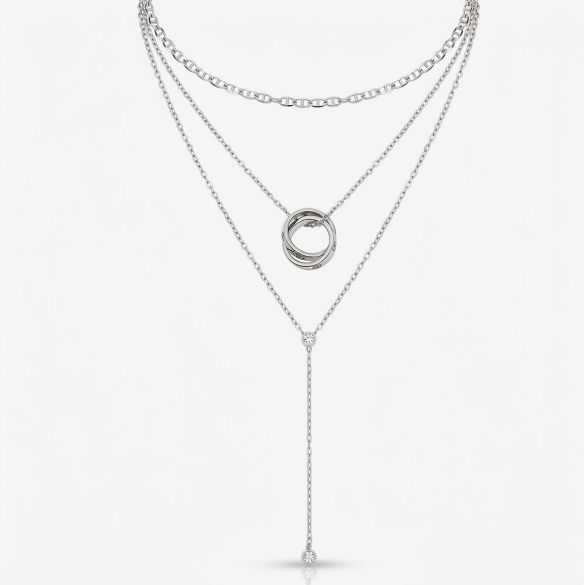 Effortless Luxe 3 Piece Necklace Bundle