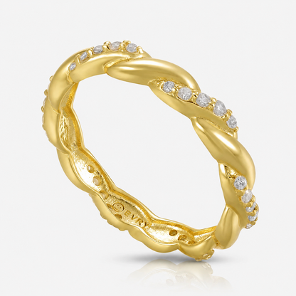 Twisted Love Ring