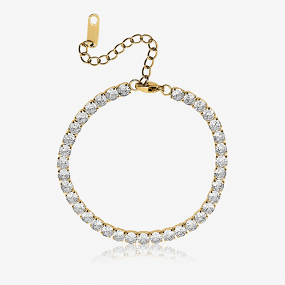 Champagne Tennis Bracelet