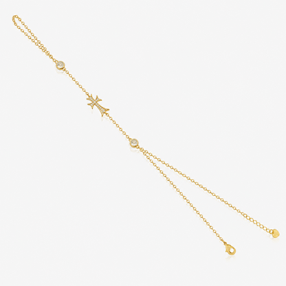 Double Cross Me Hand Chain
