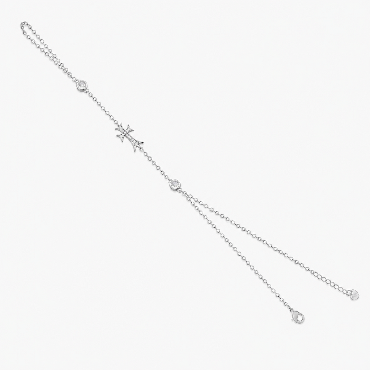 Double Cross Me Hand Chain