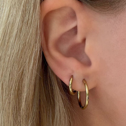 Cutie Thin Hoop Earrings