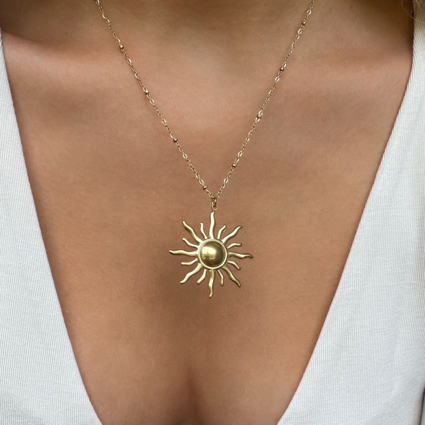 Sun Burst Necklace