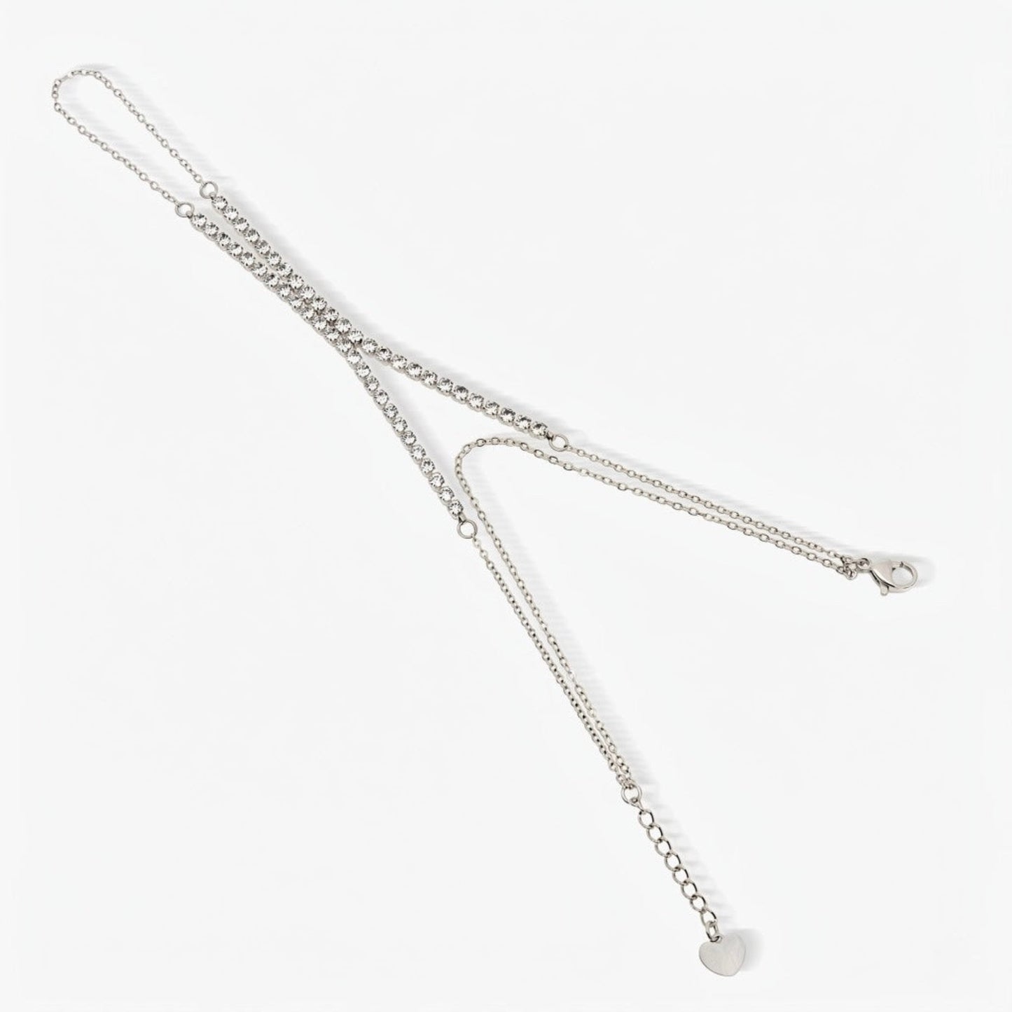 Frosted Tennis Hand Chain