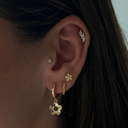 Hibiscus Earrings