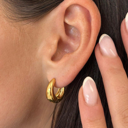 Pretty Princess Hoop Earrings