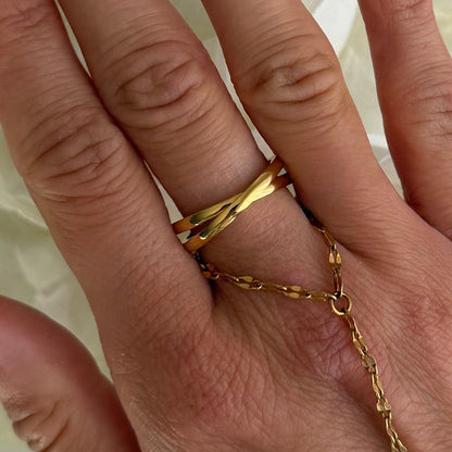 Interlocked Fidget Ring
