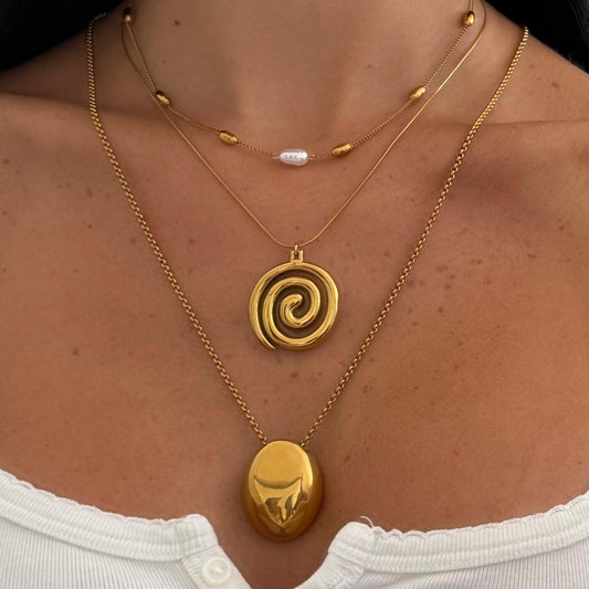 Swirl Girl Necklace