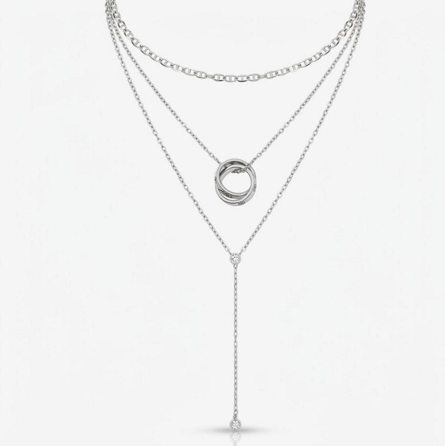 Effortless Luxe 3 Piece Necklace Bundle