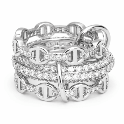 Dolce Iconic Stacked Ring