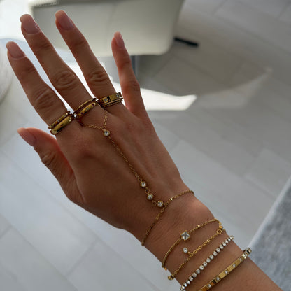 Viral Hand Chains: Anti Tarnish Waterproof