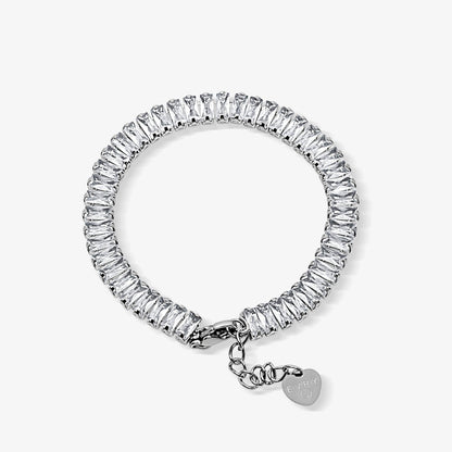 Frost Beam Tennis Bracelet