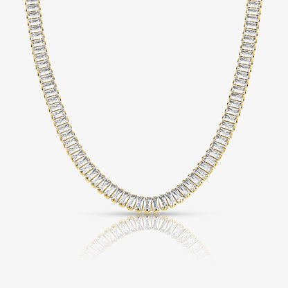 Frost Beam Tennis Choker Necklace