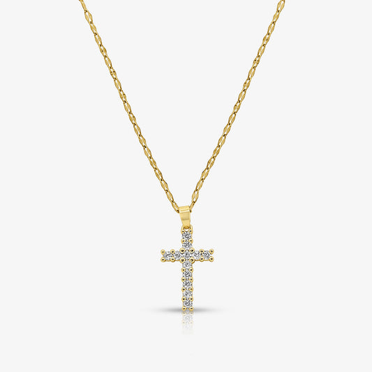Shine On Cross Necklace
